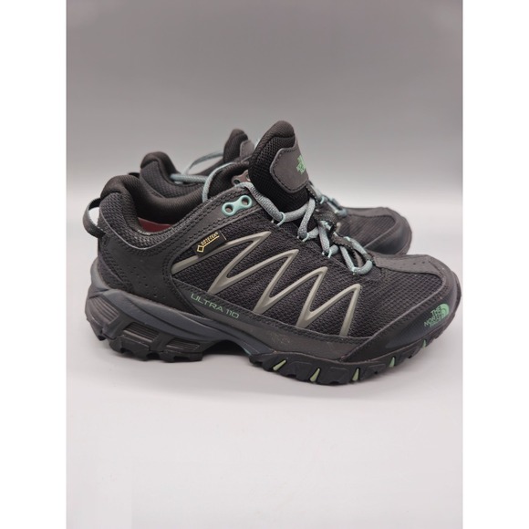 The North Face Shoes - North Face Ultra 110 GTX Shoes Womens 6.5 Black Gore-Tex Trail Running Hiking